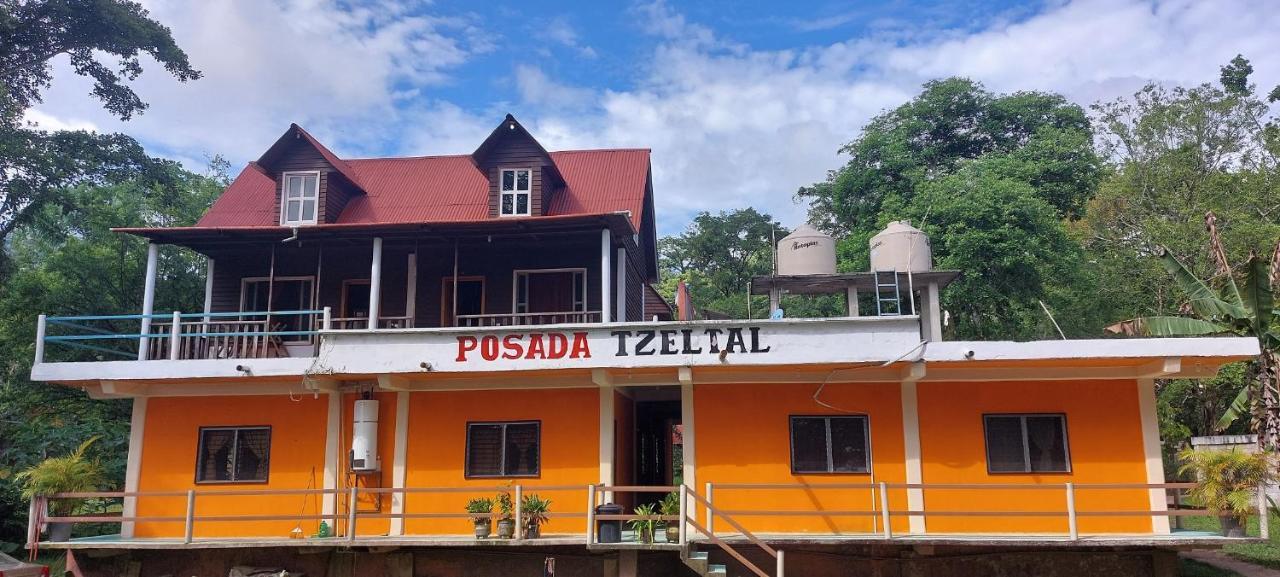 Posada Tzeltal Arroyo Agua Azul المظهر الخارجي الصورة